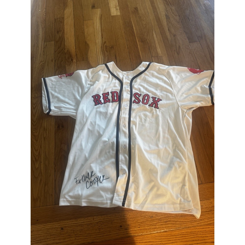 Boston Red Sox Unwell Alex Father Cooper Jersey Limited Edition Big Al Large